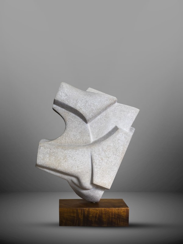 Untitled (1979) - Limestone (13" x 5" x 16")